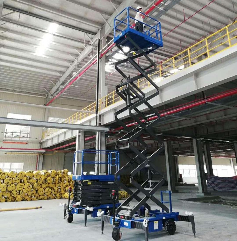 萍乡助力行走剪叉式高空作业平台