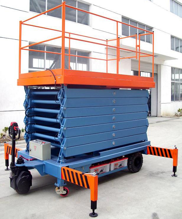 萍乡助力行走剪叉式高空作业平台